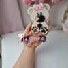Teddy Bear Cake Topper Set | Personalized Name and Age Topper