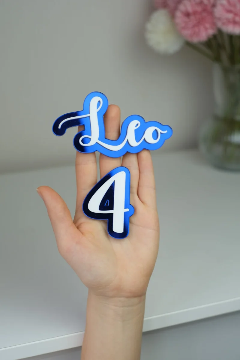 Airplane Cake Topper Set