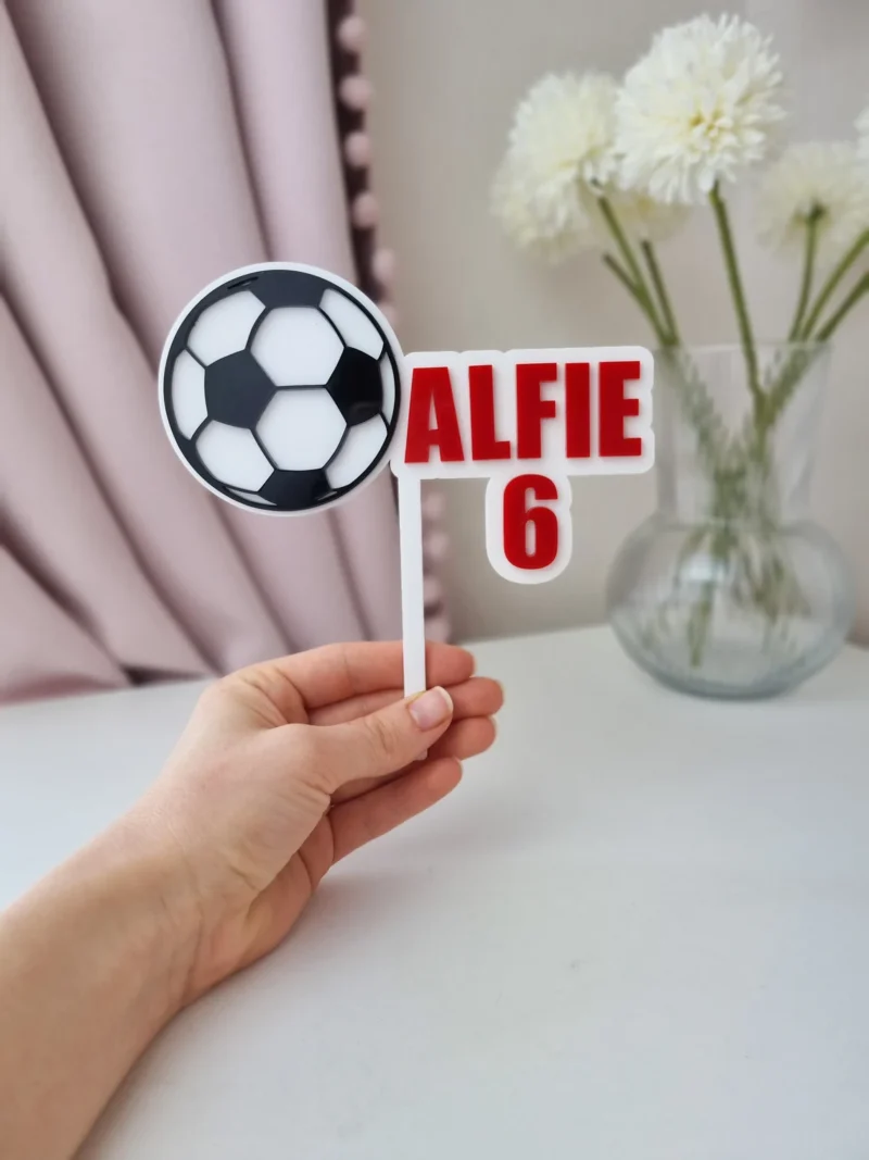 Football Cake Topper