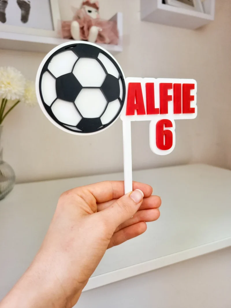 Football Cake Topper