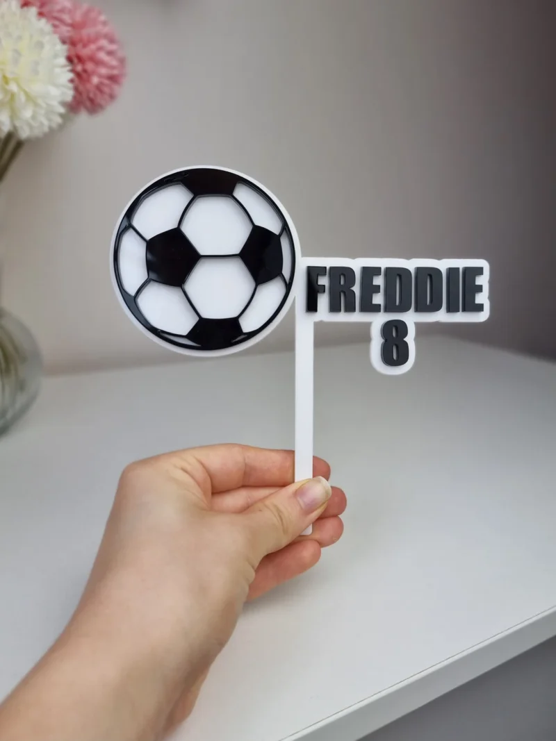 Football Cake Topper