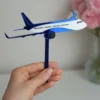 Airplane Cake Topper Set