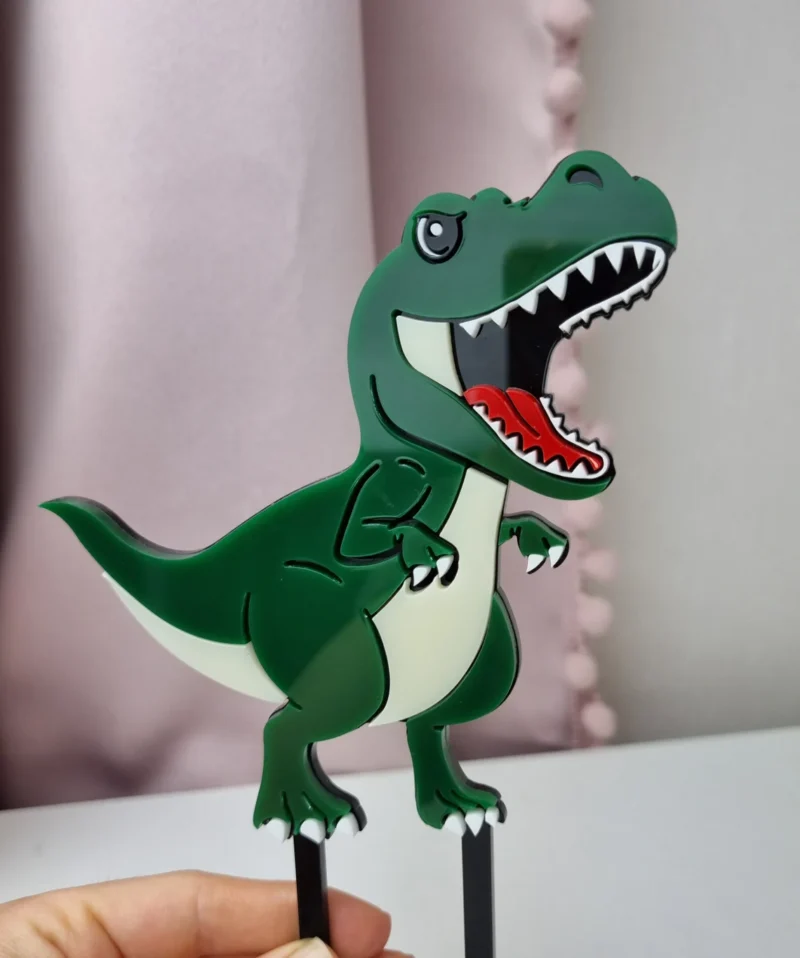 Trex Dinosaur Cake Topper