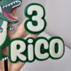 Trex Dinosaur Cake Topper
