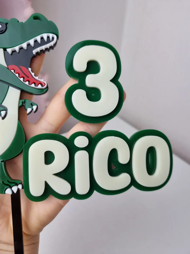 Trex Dinosaur Cake Topper