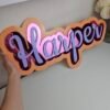 Acrylic Name Sign