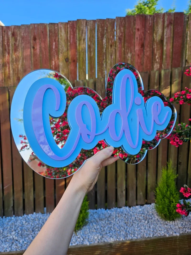 Acrylic Name Sign