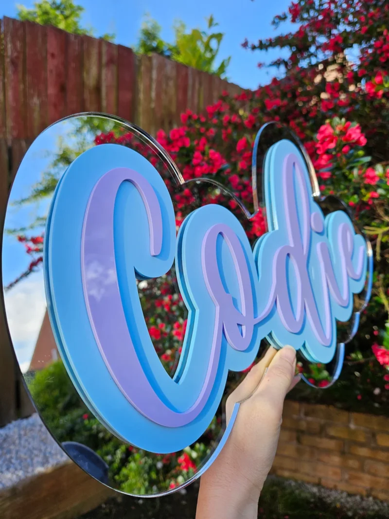 Acrylic Name Sign
