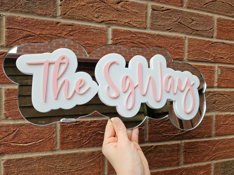 Acrylic Name Sign