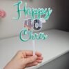 Happy Birthday Name Cake Topper | Double Layer