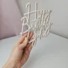 Happy Birthday Cake Charm Double Layer