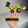 Digger Cake Topper SET