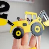 Digger Cake Topper SET