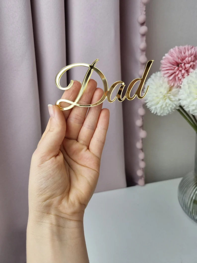 Any Name/Text (different fonts) | Acrylic Single Layer