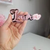 Ballerina Cake Topper Set with name and age