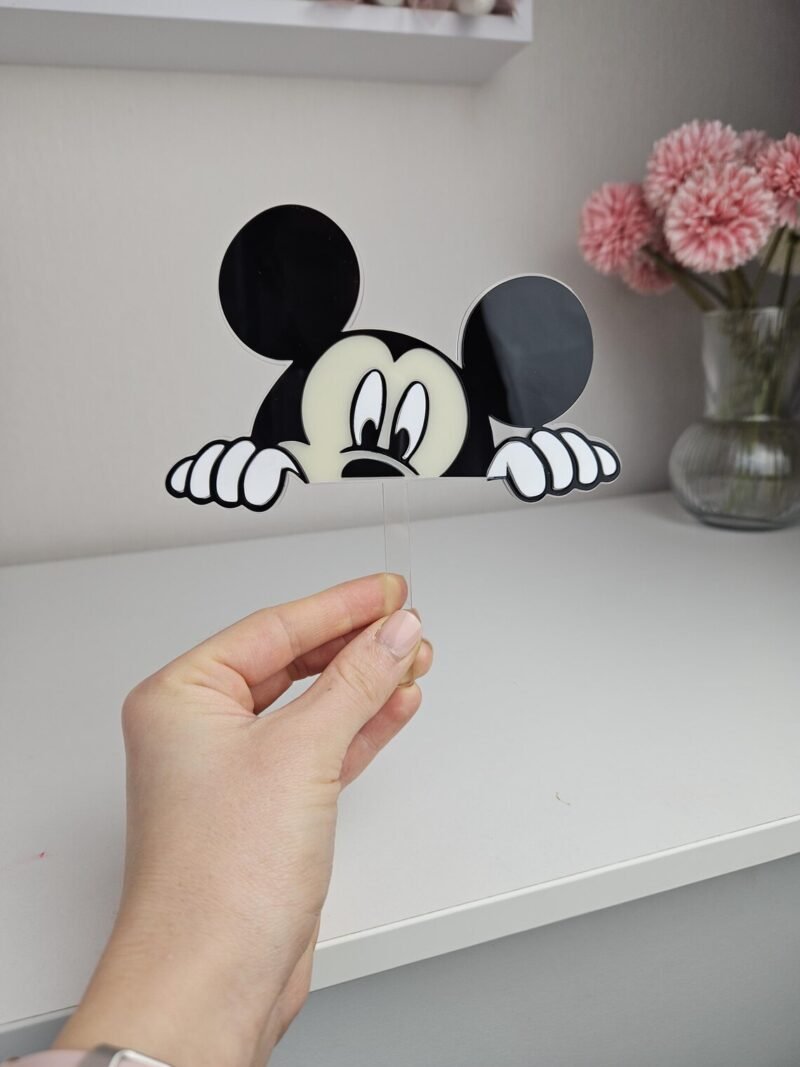 Mickey Mouse Cake Topper Set