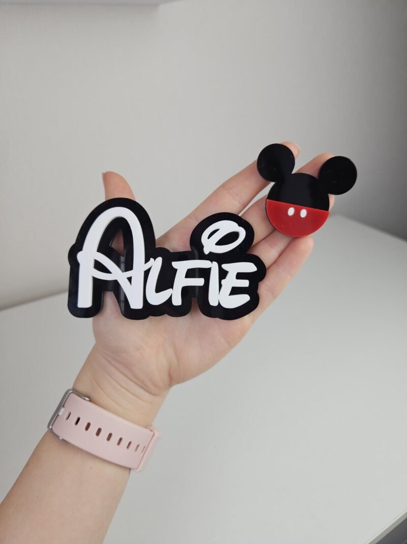 Mickey Mouse Cake Topper Set