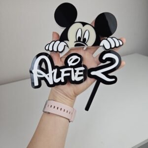Mickey Mouse Cake Topper Set