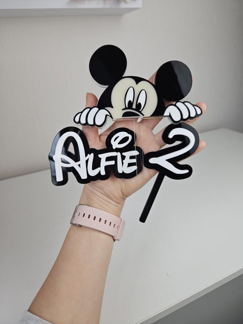 Mickey Mouse Cake Topper Set