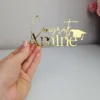 Congrats Name Cake charm / Topper