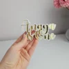 Name is [age] | any Name and Age cake Topper / Charm