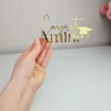 Congrats Name Cake charm / Topper