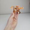 Name @ [age] Double layer | any name and age Topper/Charm