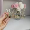 Nikkah Mubarak cake charm/Topper