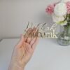 Nikkah Mubarak cake charm/Topper